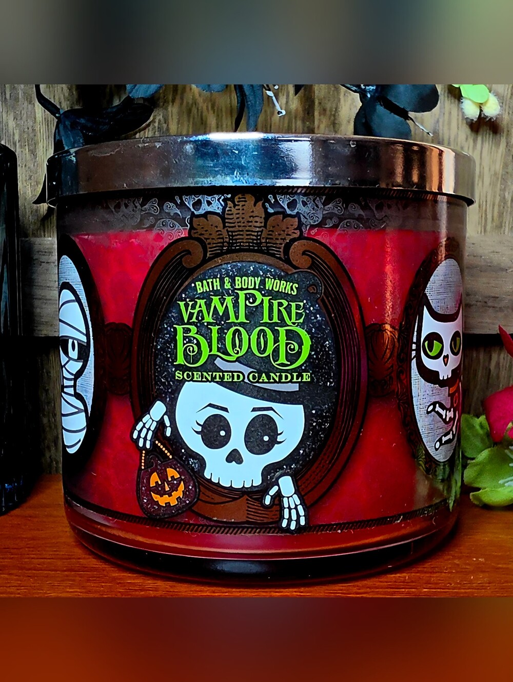 Bath & Body Works Vampire Blood Scented Candle ORIGINAL RELEASE